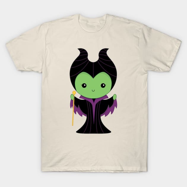 Ms Maleficent T-Shirt by gravelskies